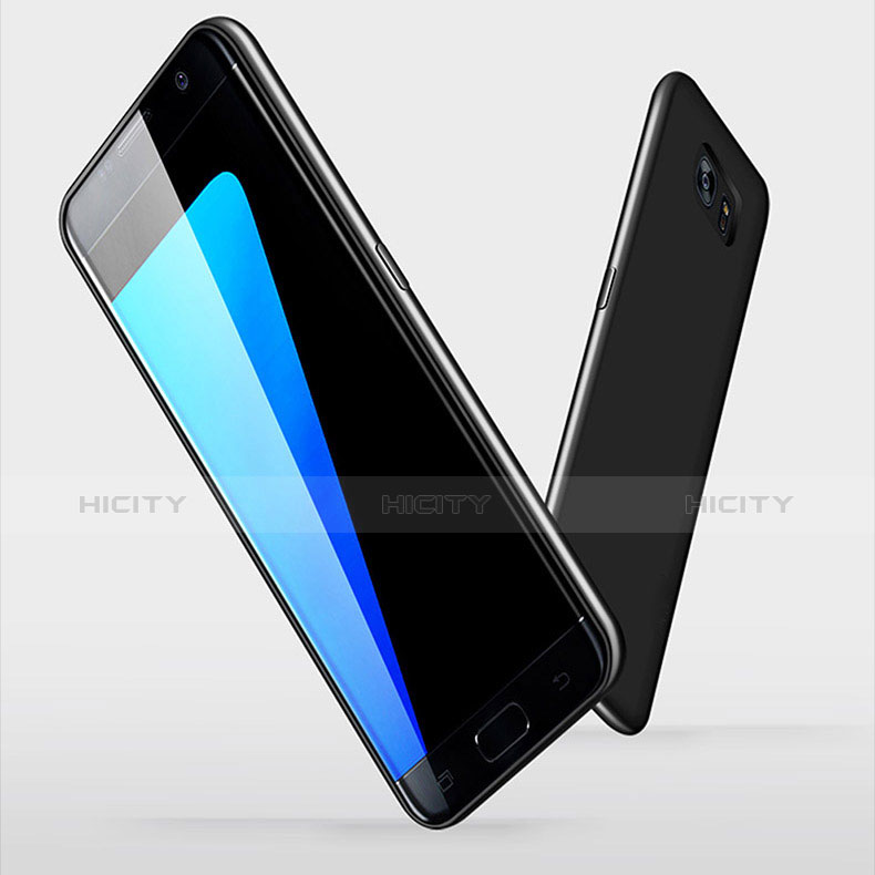Custodia Silicone Ultra Sottile Morbida R06 per Samsung Galaxy S7 Edge G935F Nero