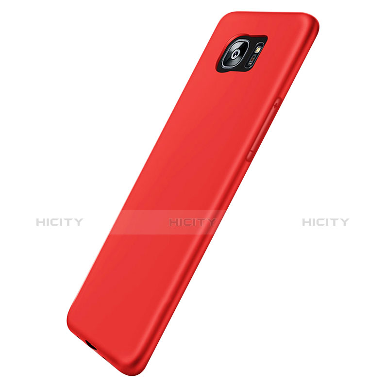 Custodia Silicone Ultra Sottile Morbida R06 per Samsung Galaxy S7 Edge G935F Rosso