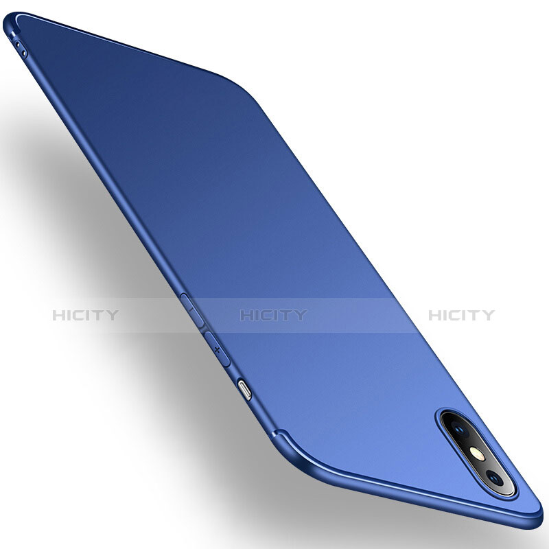 Custodia Silicone Ultra Sottile Morbida S02 per Apple iPhone Xs Blu