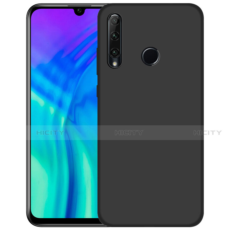 Custodia Silicone Ultra Sottile Morbida S02 per Huawei Honor 10i Nero