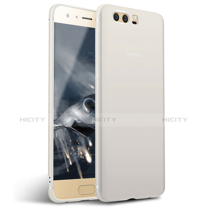 Custodia Silicone Ultra Sottile Morbida S02 per Huawei Honor 9 Bianco