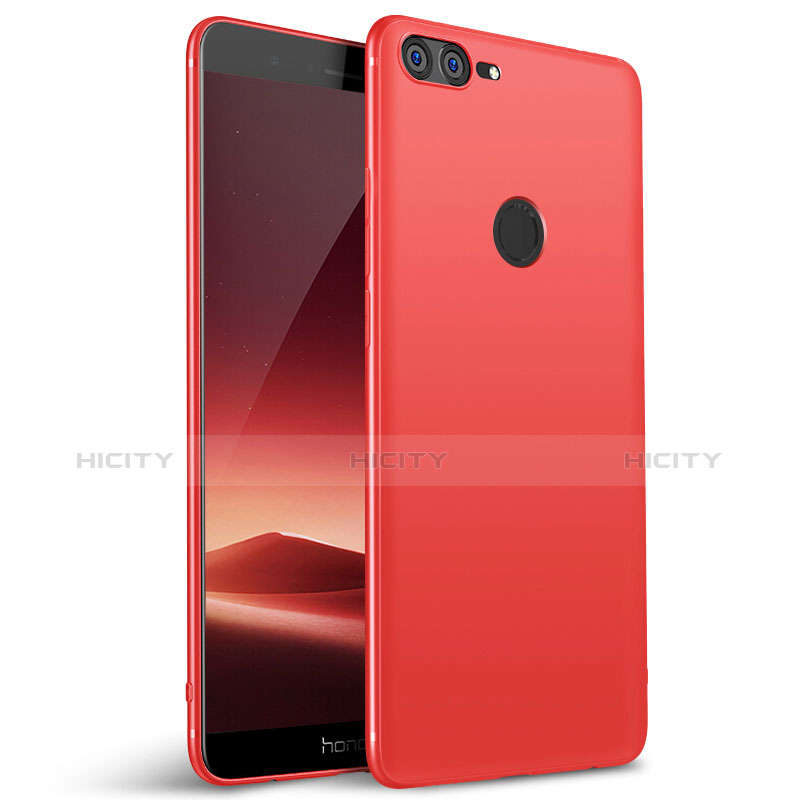 Custodia Silicone Ultra Sottile Morbida S02 per Huawei Honor 9 Lite Rosso