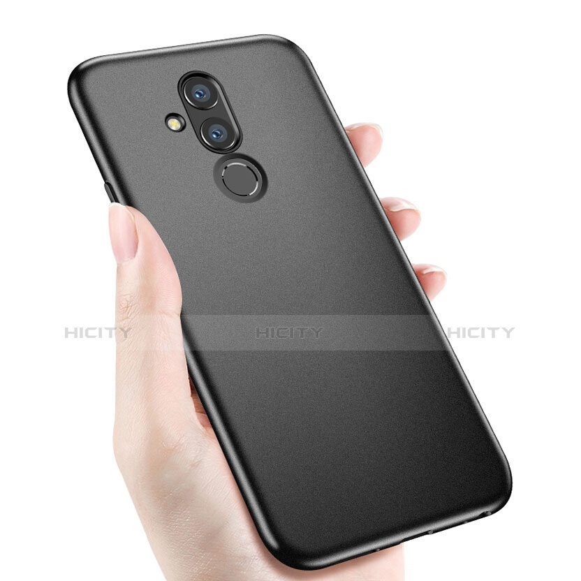 Custodia Silicone Ultra Sottile Morbida S02 per Huawei Mate 20 Lite Nero