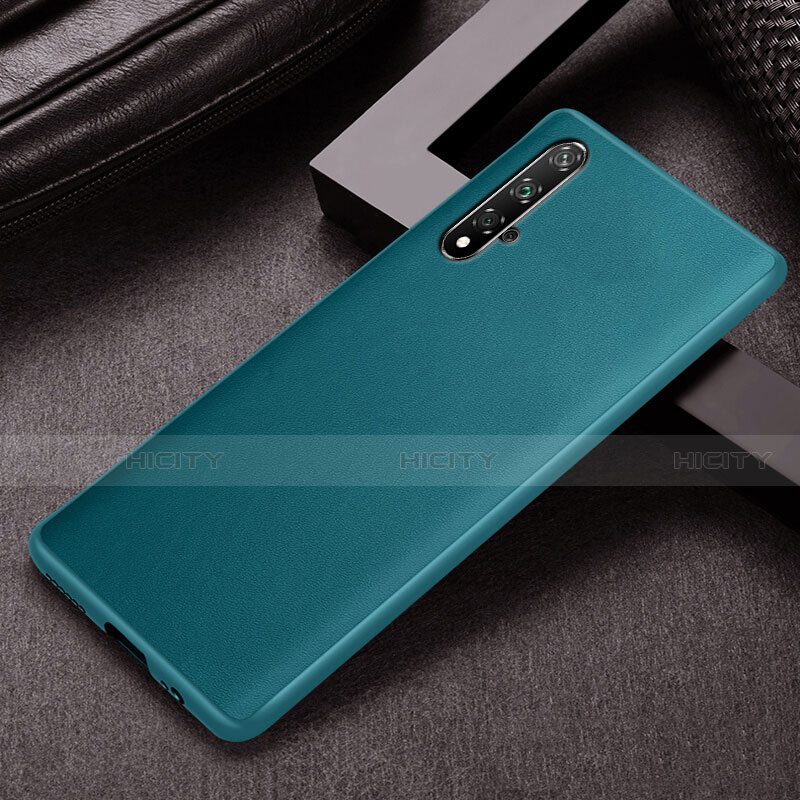 Custodia Silicone Ultra Sottile Morbida S02 per Huawei Nova 5T Verde