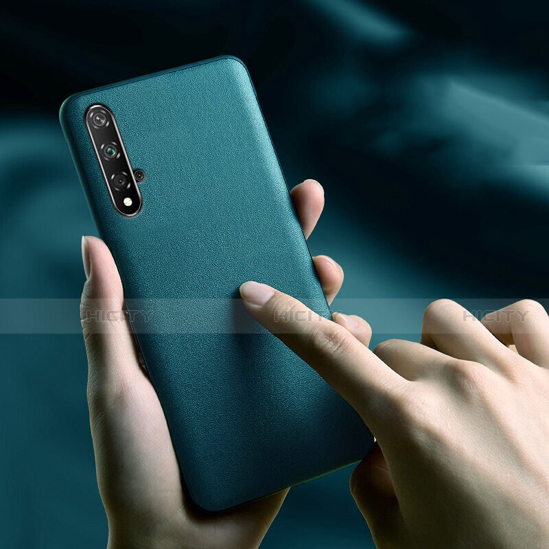 Custodia Silicone Ultra Sottile Morbida S02 per Huawei Nova 5T Verde