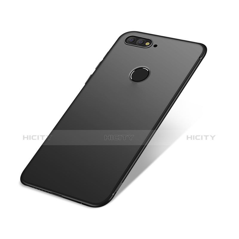 Custodia Silicone Ultra Sottile Morbida S02 per Huawei Y7 (2018) Nero