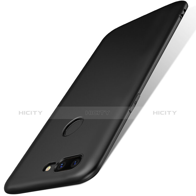 Custodia Silicone Ultra Sottile Morbida S02 per OnePlus 5T A5010 Nero