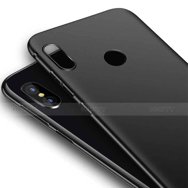 Custodia Silicone Ultra Sottile Morbida S02 per Xiaomi Mi Max 3 Nero