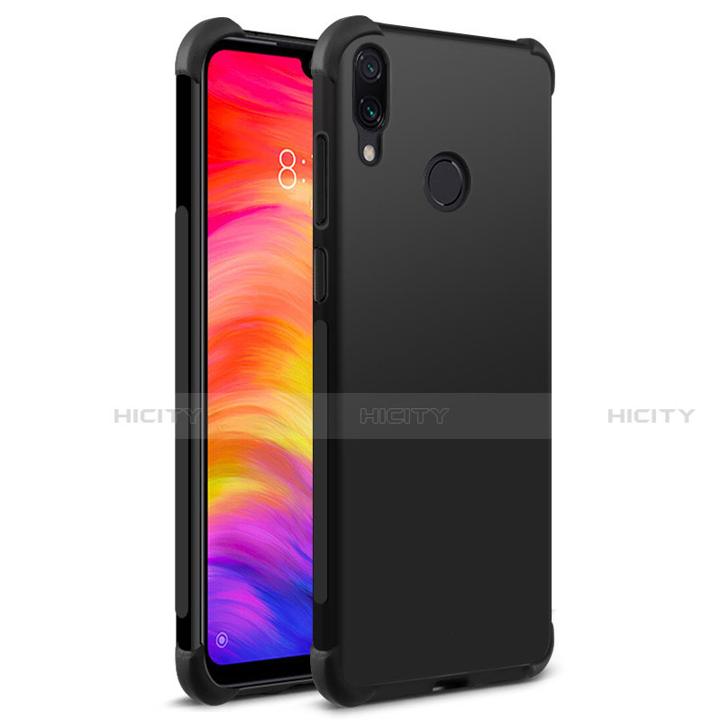 Custodia Silicone Ultra Sottile Morbida S02 per Xiaomi Redmi Note 7 Pro Nero