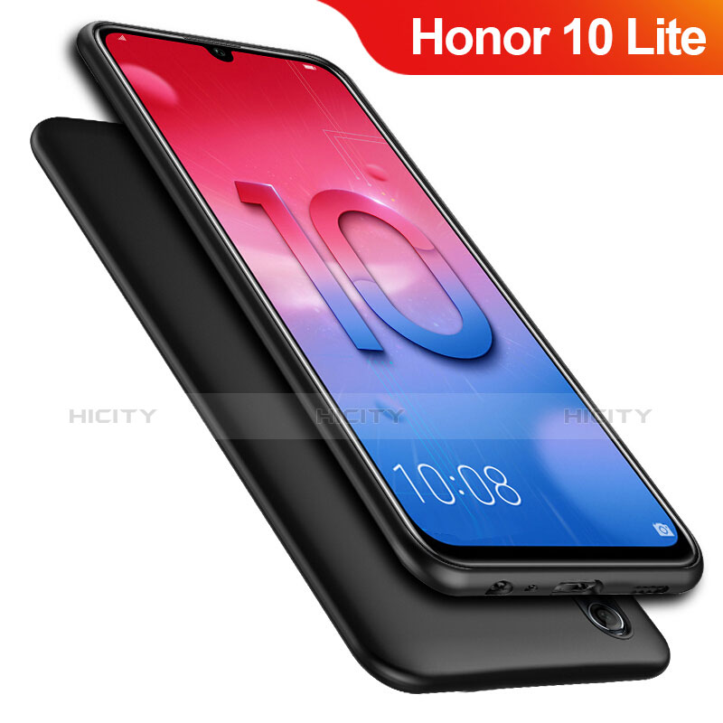 Custodia Silicone Ultra Sottile Morbida S03 per Huawei Honor 10 Lite Nero