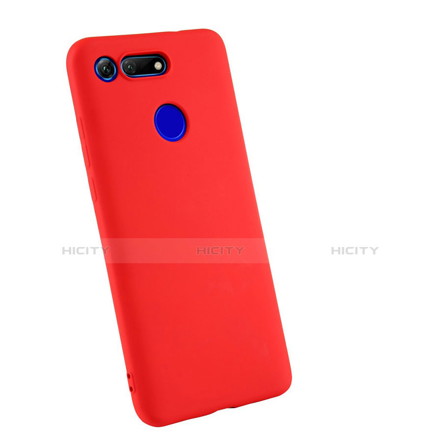 Custodia Silicone Ultra Sottile Morbida S03 per Huawei Honor View 20 Rosso