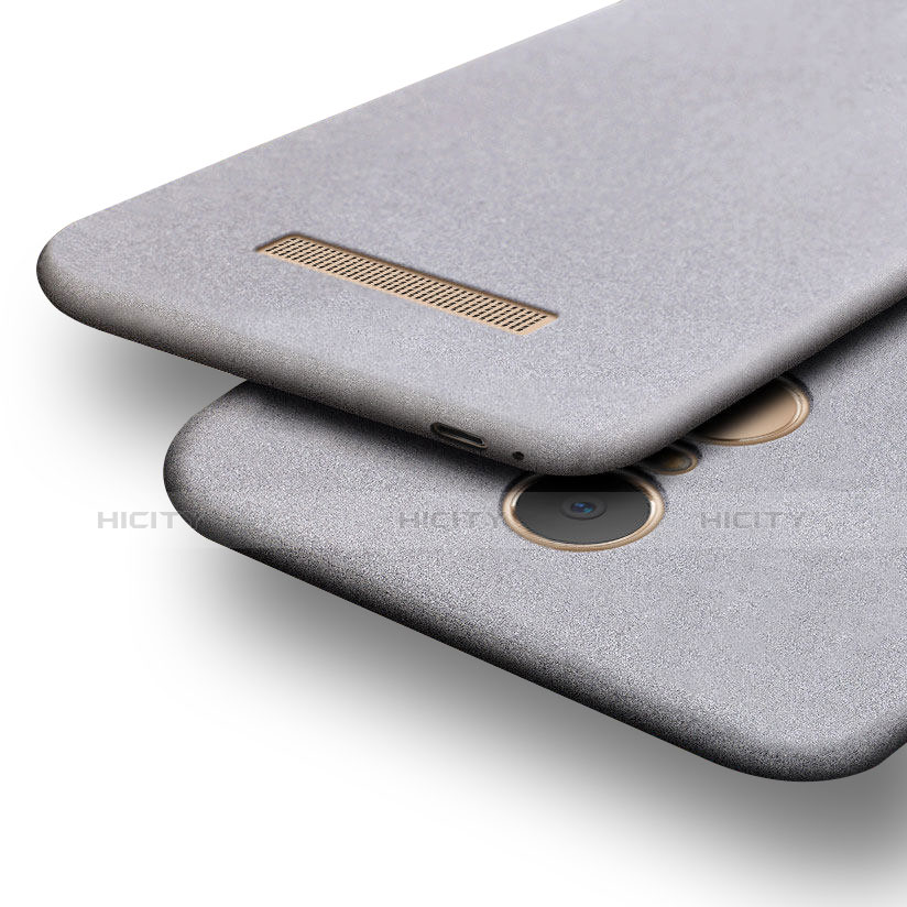 Custodia Silicone Ultra Sottile Morbida S03 per Xiaomi Redmi Note 3 Grigio