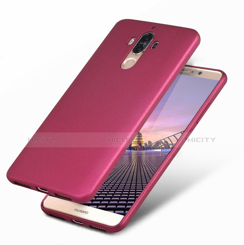 Custodia Silicone Ultra Sottile Morbida S04 per Huawei Mate 9 Viola