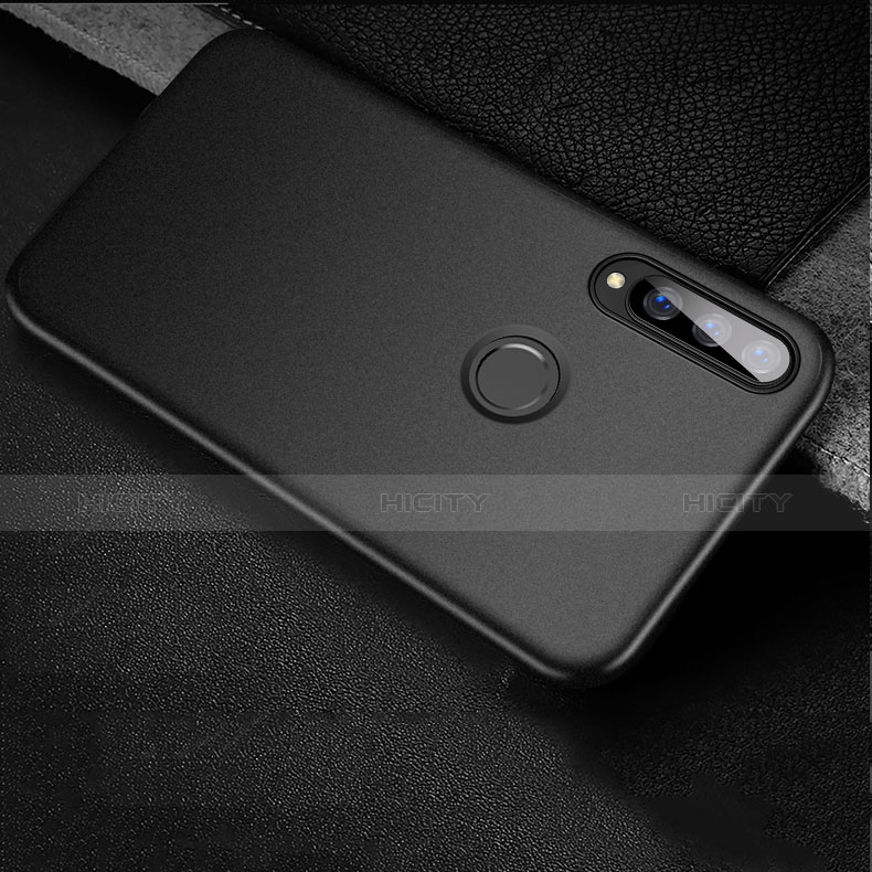 Custodia Silicone Ultra Sottile Morbida S04 per Huawei P30 Lite New Edition Nero