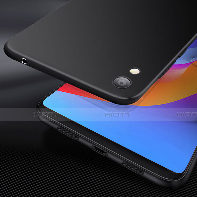 Custodia Silicone Ultra Sottile Morbida S04 per Huawei Y6 Prime (2019) Nero