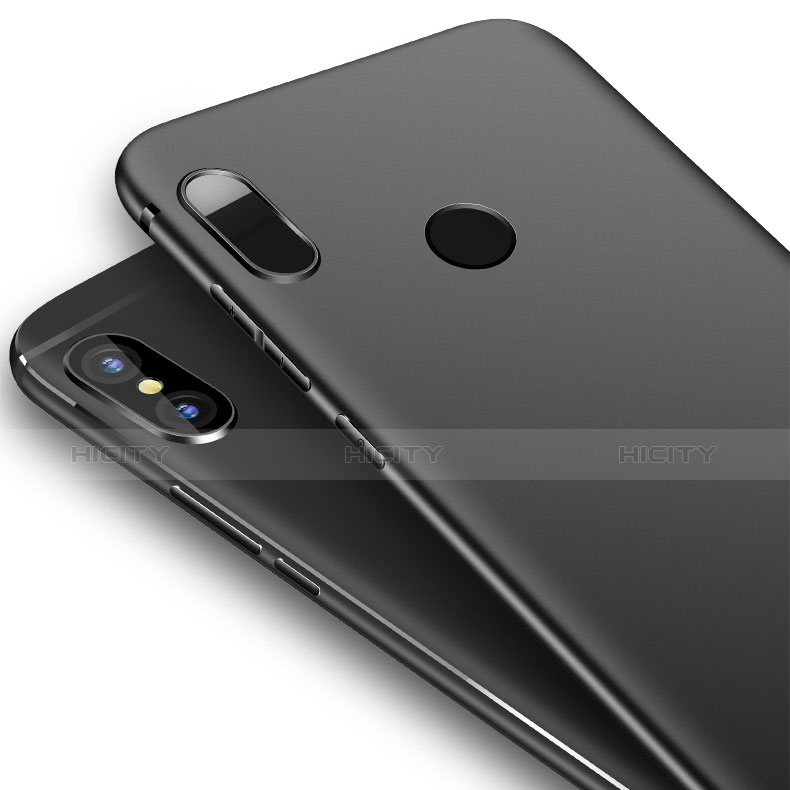 Custodia Silicone Ultra Sottile Morbida S04 per Xiaomi Redmi Note 5 AI Dual Camera Nero