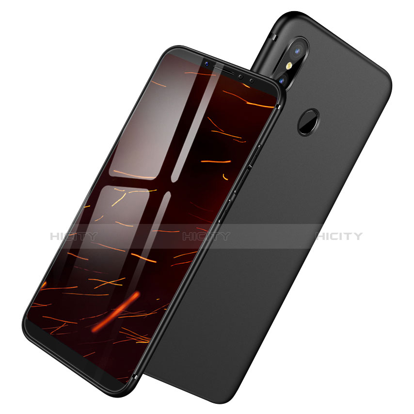 Custodia Silicone Ultra Sottile Morbida S04 per Xiaomi Redmi Note 5 Nero