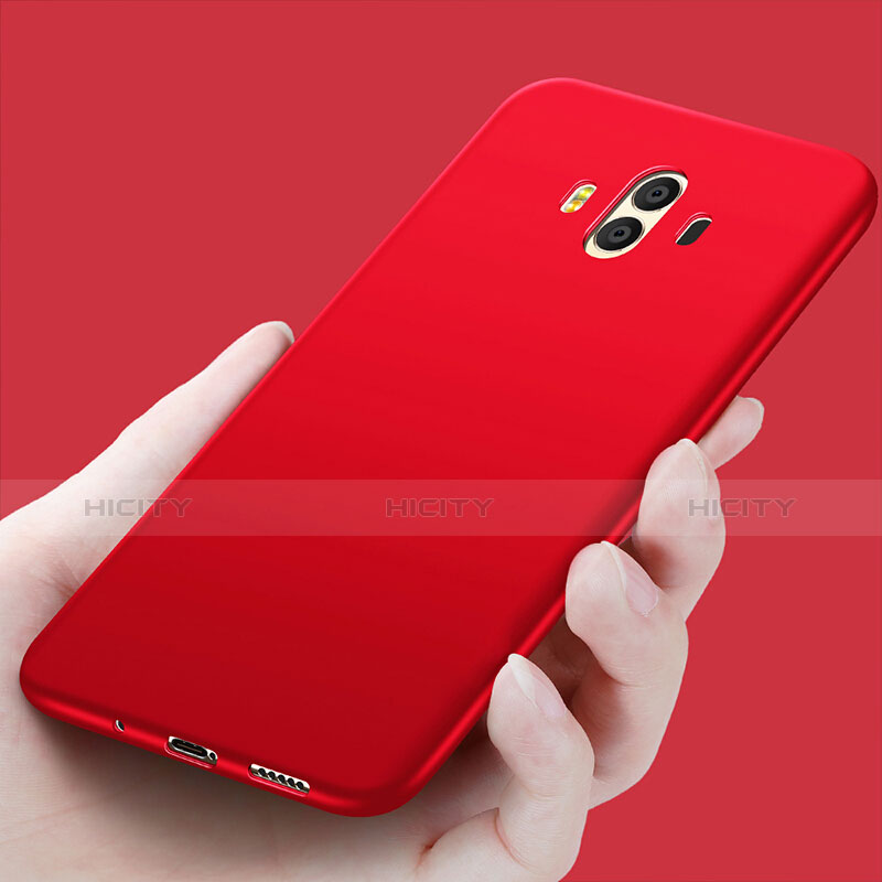 Custodia Silicone Ultra Sottile Morbida S05 per Huawei Mate 10 Rosso