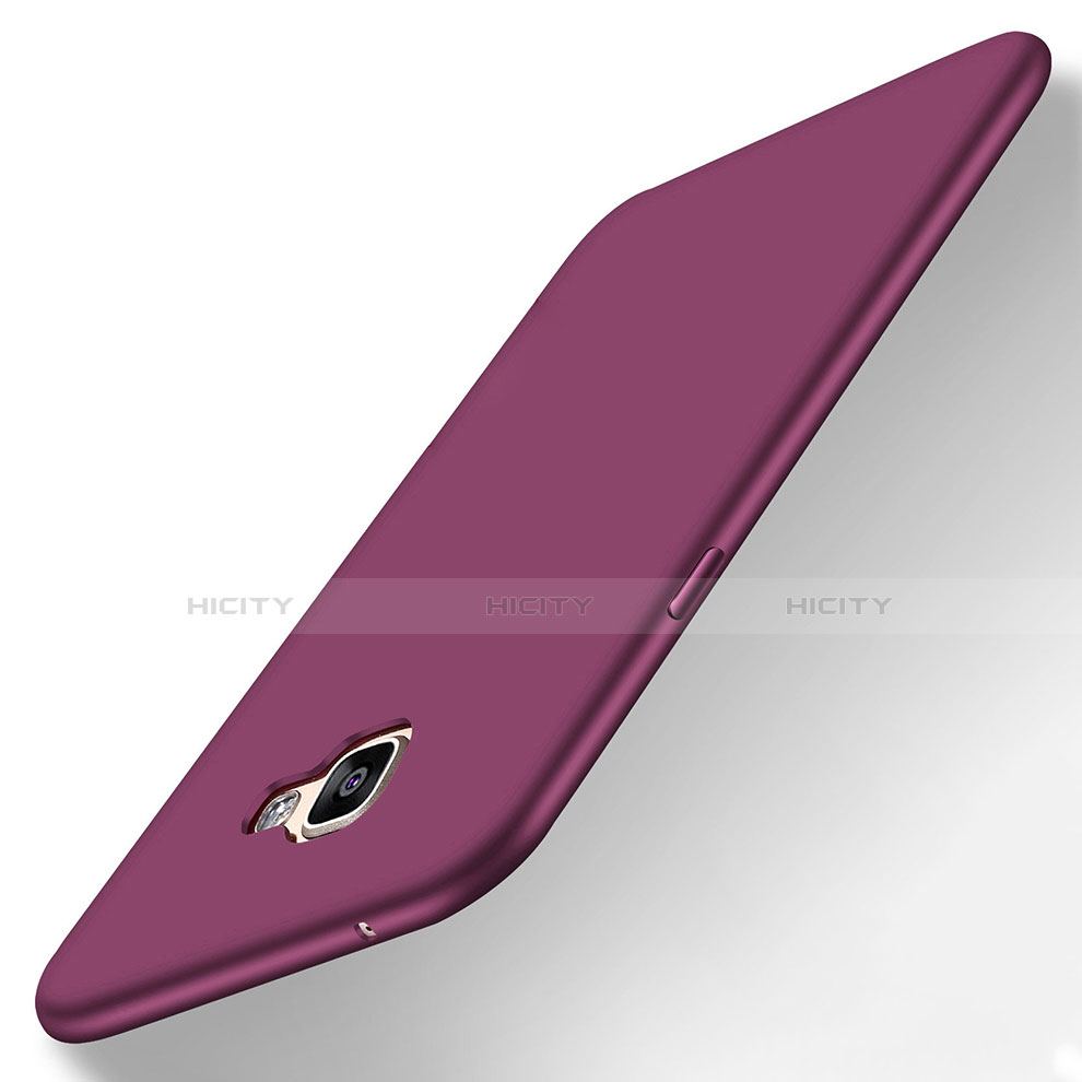 Custodia Silicone Ultra Sottile Morbida S05 per Samsung Galaxy A9 (2016) A9000 Viola