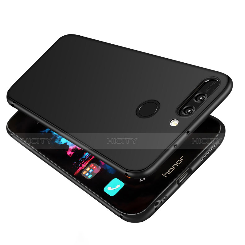 Custodia Silicone Ultra Sottile Morbida S06 per Huawei Honor V10 Nero