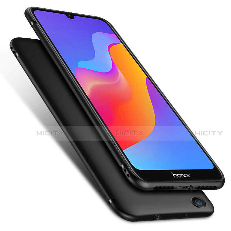 Custodia Silicone Ultra Sottile Morbida S06 per Huawei Y6 Prime (2019) Nero