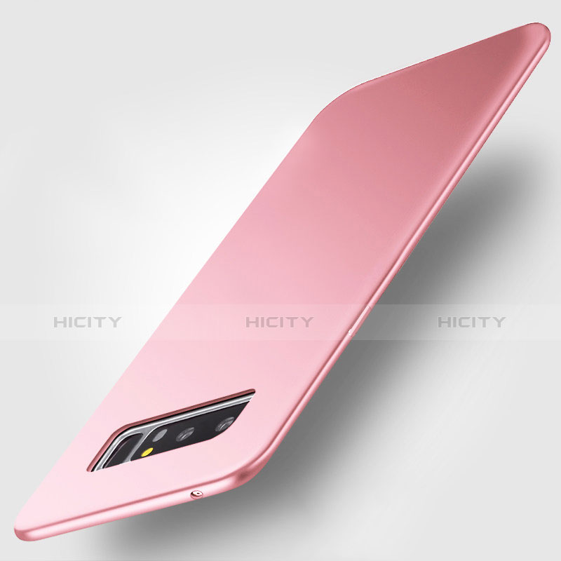 Custodia Silicone Ultra Sottile Morbida S06 per Samsung Galaxy Note 8 Rosa