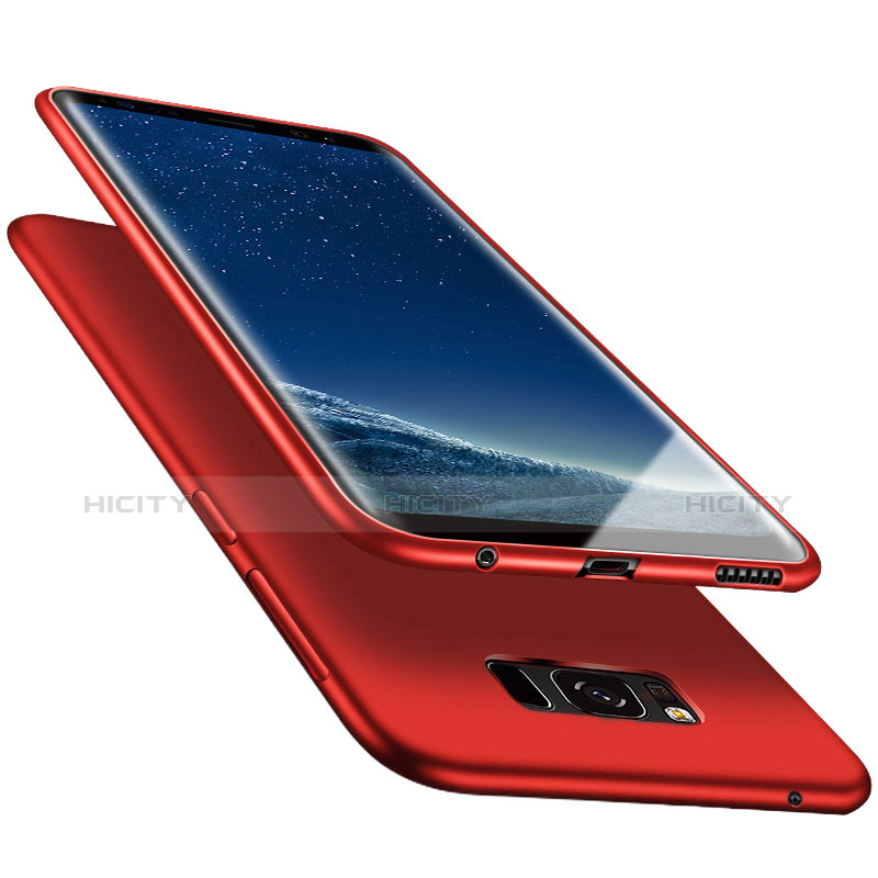 Custodia Silicone Ultra Sottile Morbida S06 per Samsung Galaxy S8 Rosso