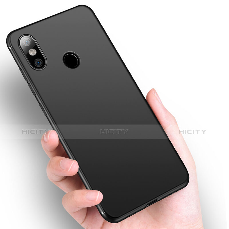 Custodia Silicone Ultra Sottile Morbida S06 per Xiaomi Mi 8 Nero