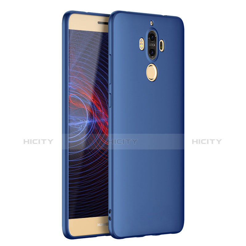 Custodia Silicone Ultra Sottile Morbida S08 per Huawei Mate 9 Blu