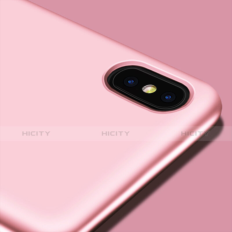 Custodia Silicone Ultra Sottile Morbida S16 per Apple iPhone X Rosa