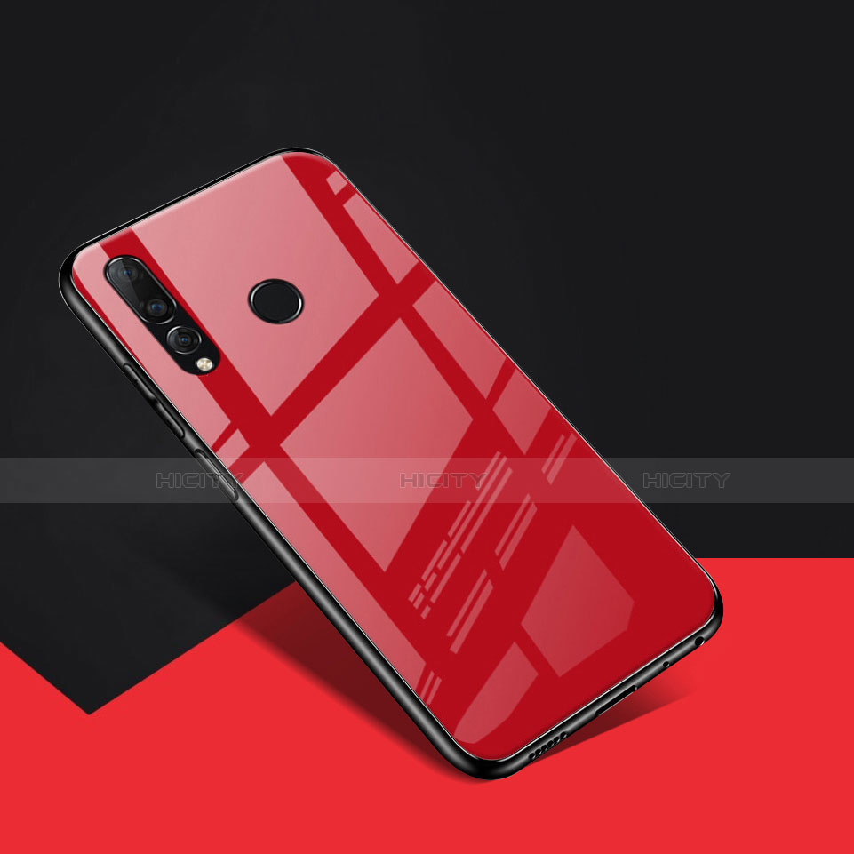 Custodia Silicone Ultra Sottile Morbida Specchio per Huawei Honor 20E Rosso