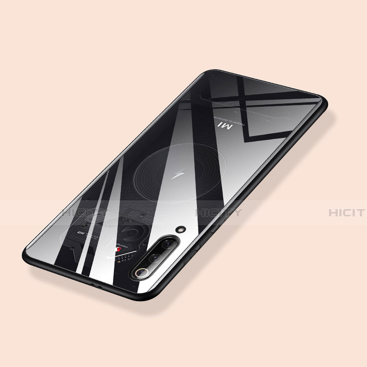 Custodia Silicone Ultra Sottile Morbida Specchio per Xiaomi Mi 9 Lite Nero