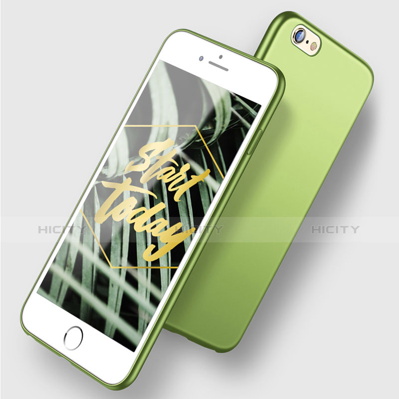 Custodia Silicone Ultra Sottile Morbida U01 per Apple iPhone 6 Verde