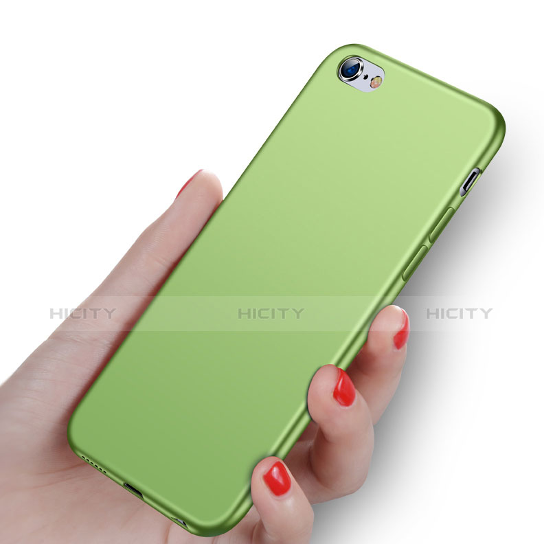 Custodia Silicone Ultra Sottile Morbida U01 per Apple iPhone 6 Verde