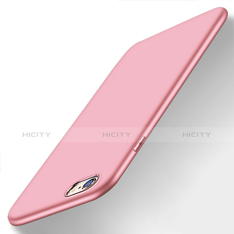 Custodia Silicone Ultra Sottile Morbida U05 per Apple iPhone 6S Plus Rosa