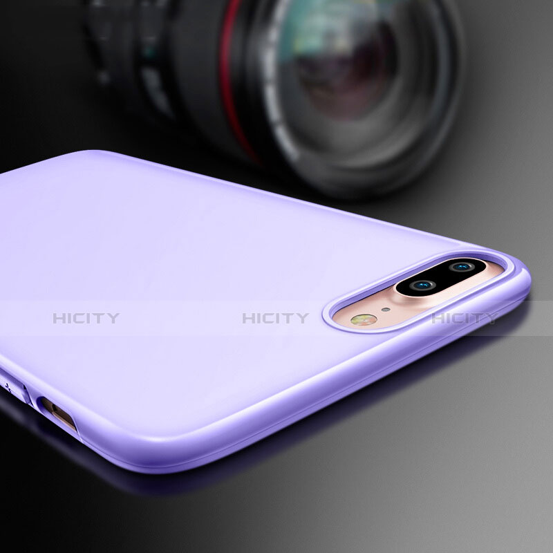 Custodia TPU Morbida Lucido per Apple iPhone 7 Plus Viola