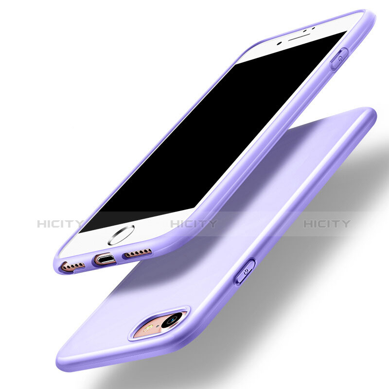 Custodia TPU Morbida Lucido per Apple iPhone 7 Viola