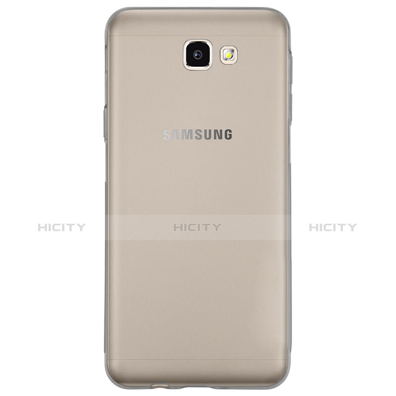 Custodia TPU Trasparente Ultra Sottile Morbida per Samsung Galaxy On5 (2016) G570 G570F Grigio