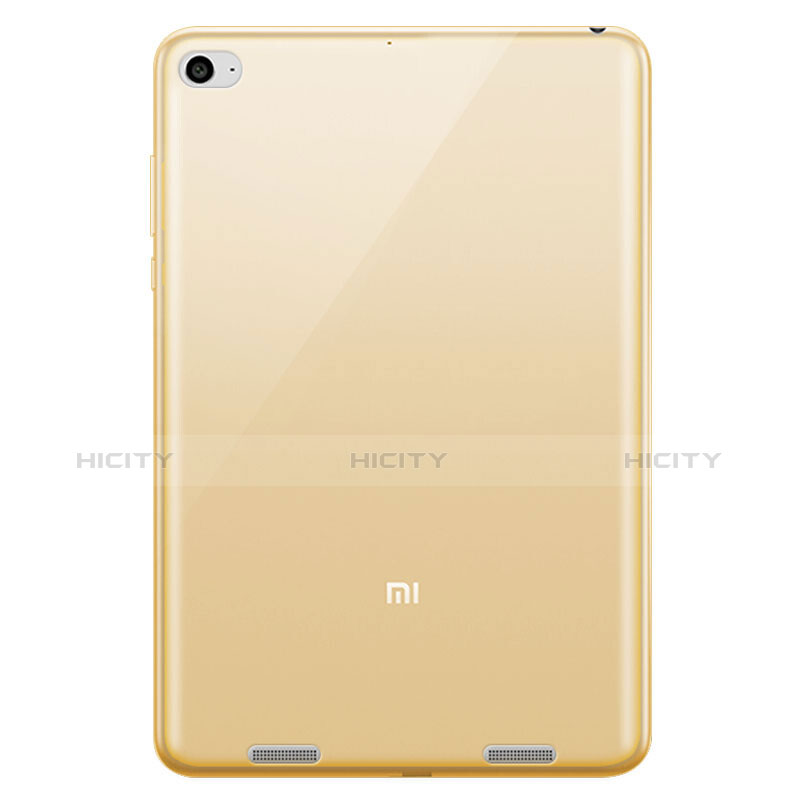 Custodia TPU Trasparente Ultra Sottile Morbida per Xiaomi Mi Pad 2 Oro