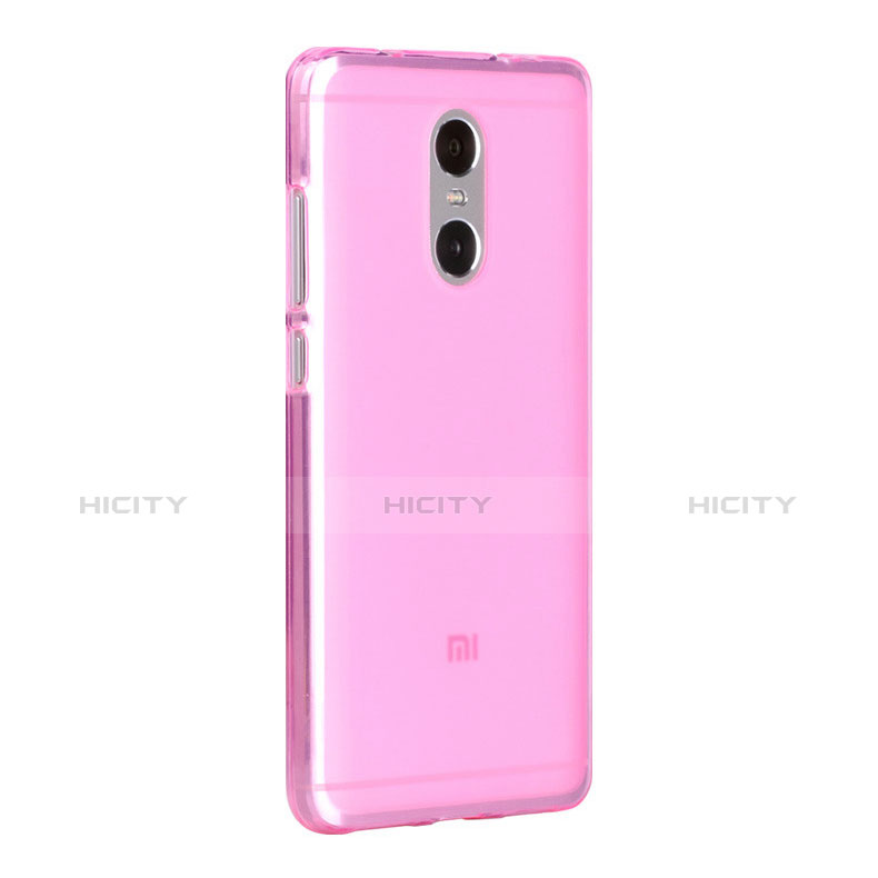 Custodia TPU Trasparente Ultra Sottile Morbida per Xiaomi Redmi Pro Rosa