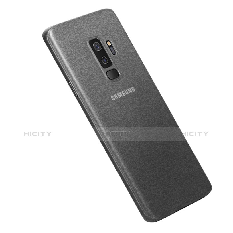 Custodia Ultra Slim Trasparente Rigida Cover Opaca per Samsung Galaxy S9 Plus Grigio