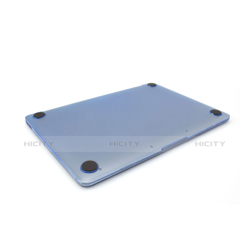 Custodia Ultra Slim Trasparente Rigida Opaca per Apple MacBook 12 pollici Blu