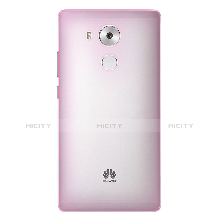 Custodia Ultra Slim Trasparente Rigida Opaca per Huawei Mate 8 Rosa