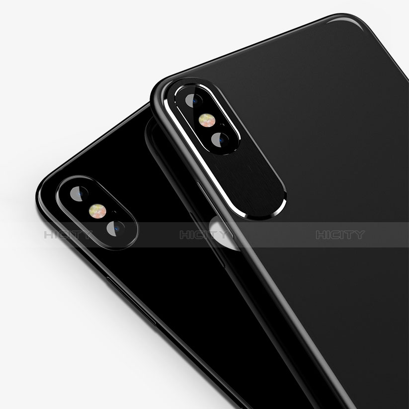 Custodia Ultra Sottile Rigida Opaca per Apple iPhone Xs Nero