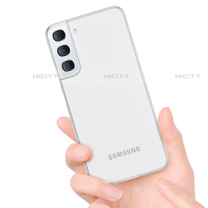 Custodia Ultra Sottile Trasparente Rigida Cover Opaca U02 per Samsung Galaxy S21 5G