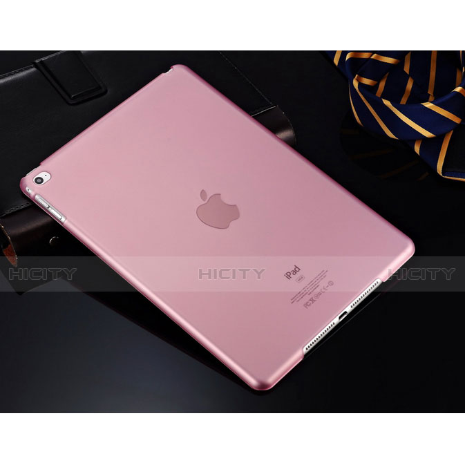 Custodia Ultra Sottile Trasparente Rigida Opaca per Apple iPad Air 2 Rosa