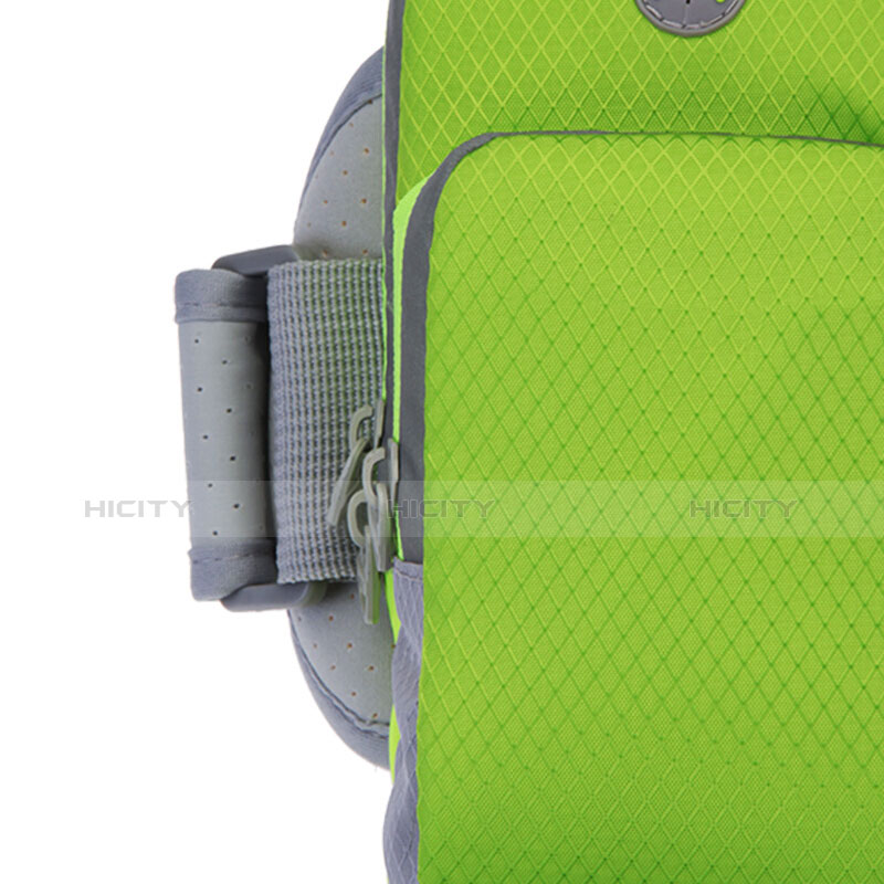 Fascia da Braccio Cover Armband Corsa Sportiva Diamante Universale Verde