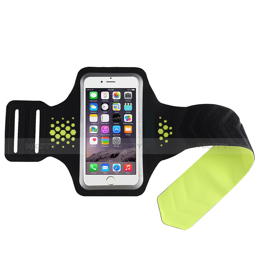 Fascia da Braccio Custodia Armband Corsa Sportiva Universale B20 Verde