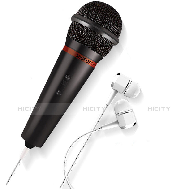 Microfono Mini Stereo Karaoke 3.5mm M05 Nero