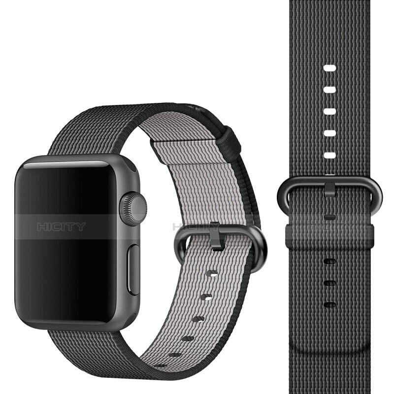 Milanese Cinturino Braccialetto Acciaio per Apple iWatch 4 40mm Nero